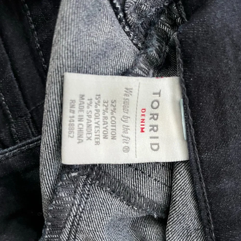 Torrid Dark Wash Stretch Jeggings Size 14 Style 10114977 - Picture 10 of 11